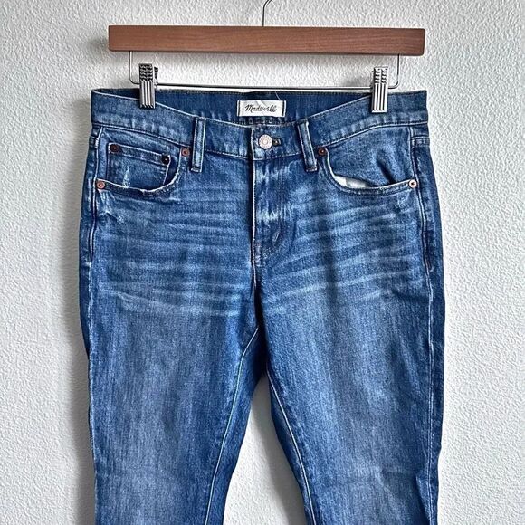 MADEWELL | The High-Rise Slim Boyjean Boyfriend Medium Wash | Size 26 - Picture 3 of 10
